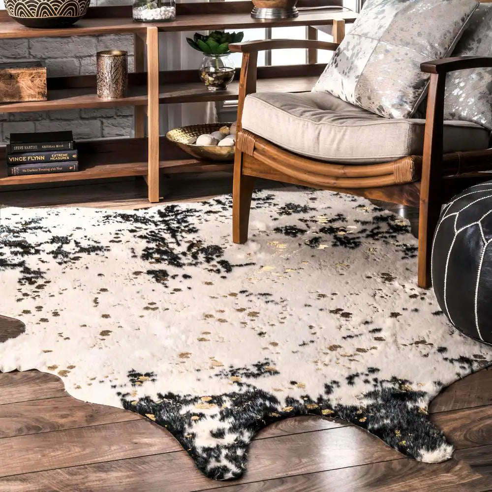 Faux Cowhide Rug