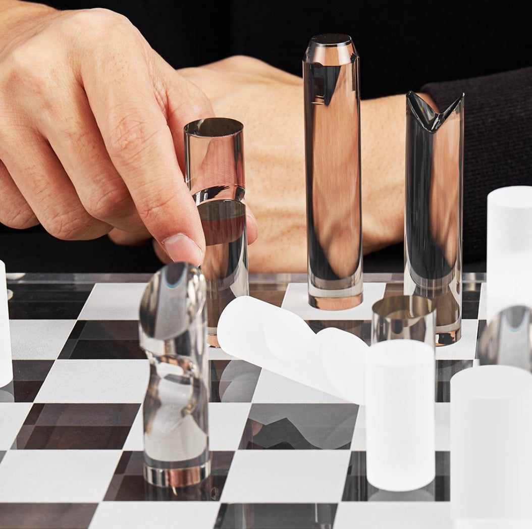 Luxe Acrylic Chess Set