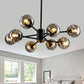 GIANNA — 12 Light Glass Chandelier
