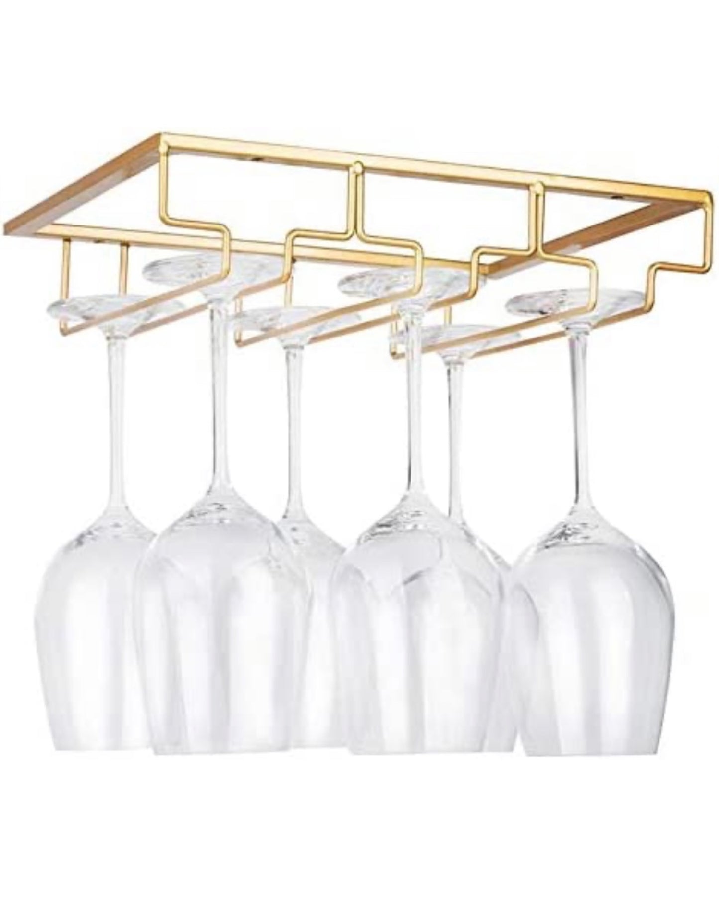 Under Cabinet Wine Glass Rack