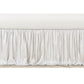 Crinkled Velvet Crib Skirt