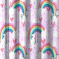 Rainbow Unicorn Shower Curtain