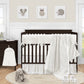 Crinkled Velvet Crib Skirt