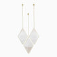 3pc Decorative Chained Mirrors - Wall Decor