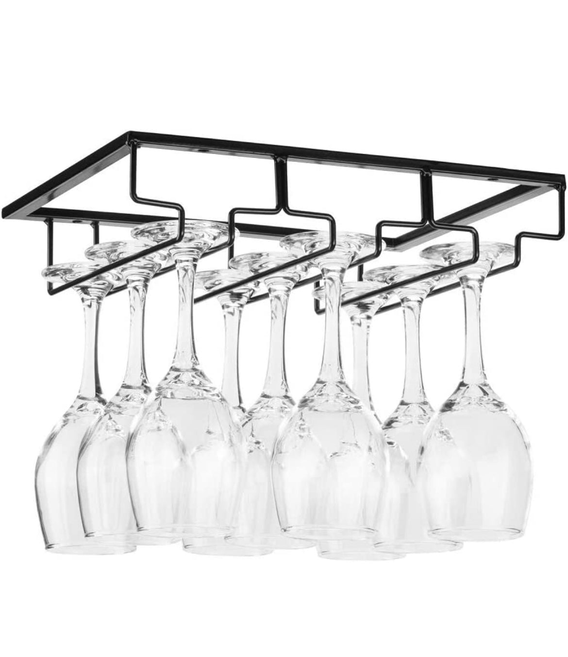 Under Cabinet Wine Glass Rack