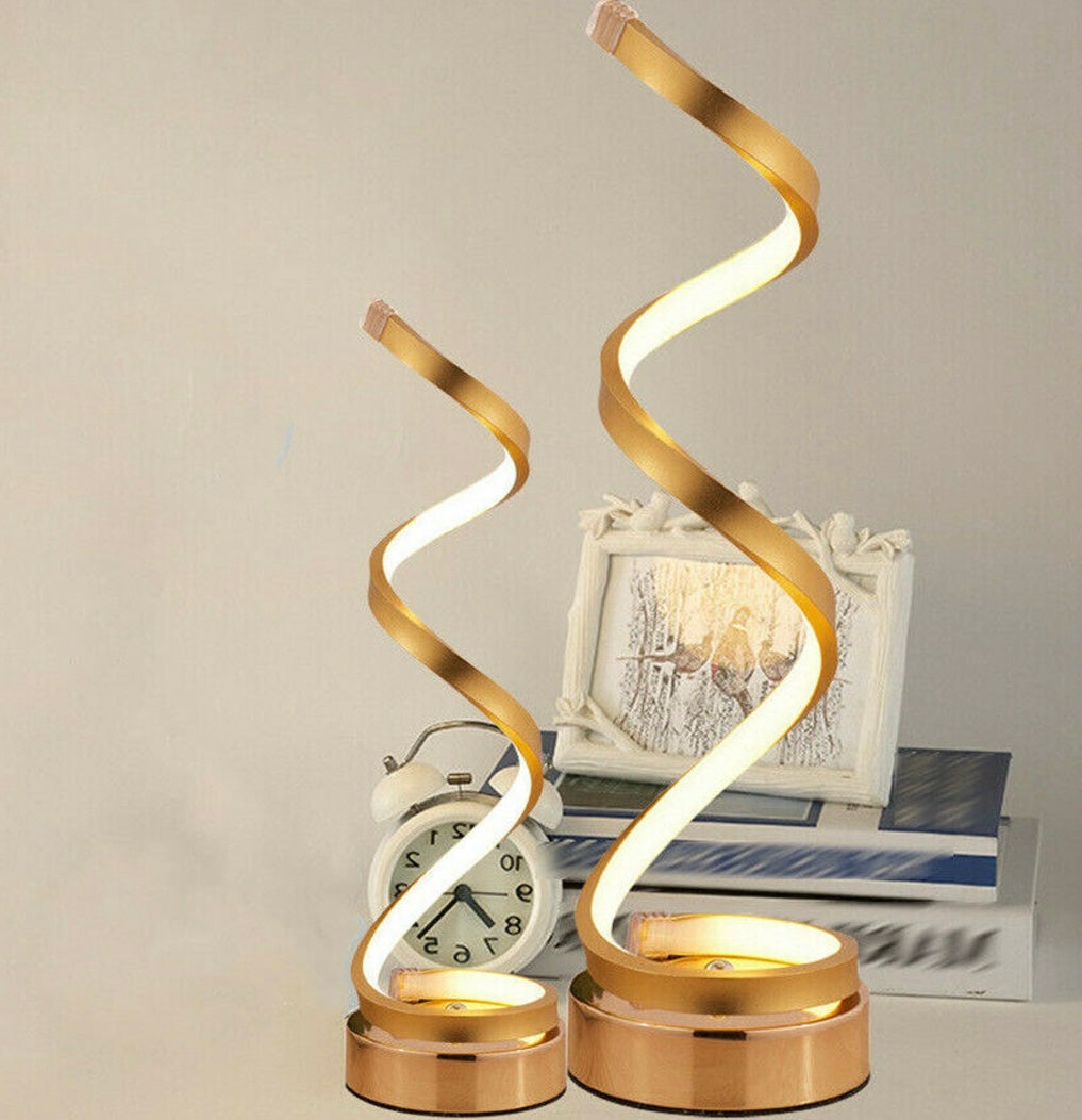 GEOFFREY — LED Spiral Table Lamp