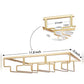 Under Cabinet Wine Glass Rack