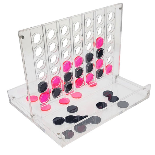 Acrylic Four-In-A-Row Game