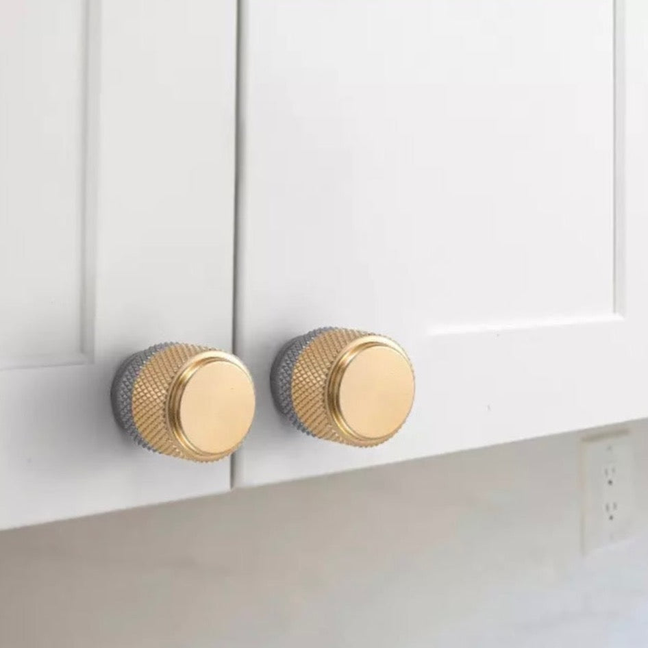 CAMDEN — Knurled Cabinet Knobs & Pulls