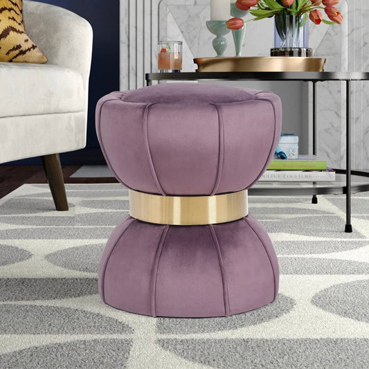 IZZY — Hourglass Shaped Ottoman